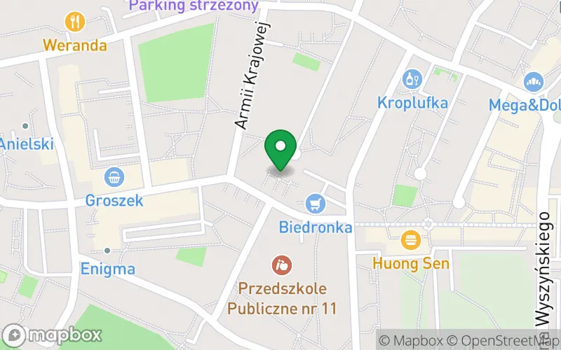 Lokalizacja: Niepubliczny Punkt Przedszkolny Bajkolandia