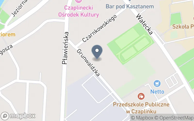 Lokalizacja: Branżowe Centrum Umiejętności w Dziedzinie Turystyki w Czaplinku
