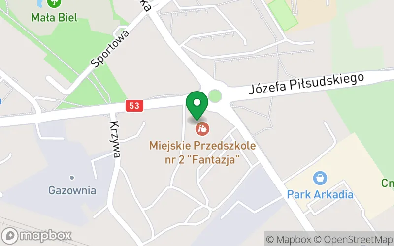 Lokalizacja: Miejskie Przedszkole nr 2 "Fantazja"