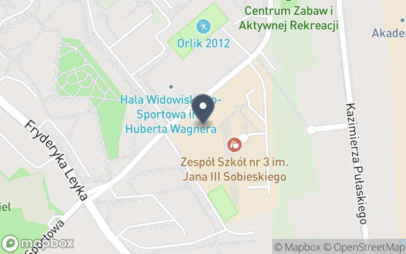 Lokalizacja: Zespół Szkół nr 3 im. Jana III Sobieskiego w Szczytnie