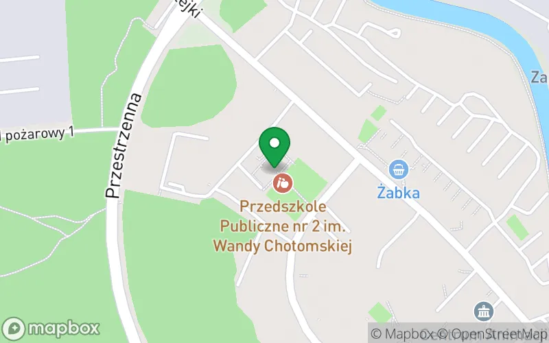 Lokalizacja: Przedszkole Publiczne nr 2 im. Wandy Chotomskiej w Goleniowie