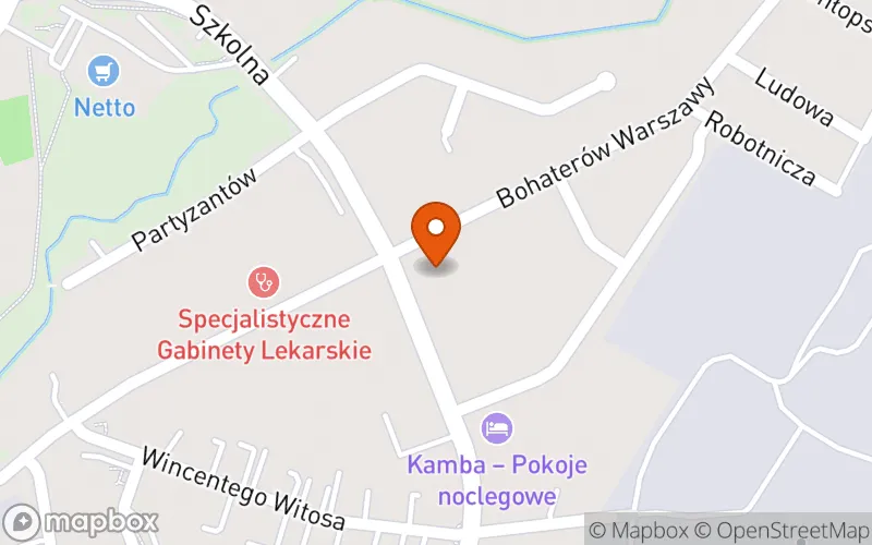 Lokalizacja: Niepubliczny Żłobek "Stokrotka"