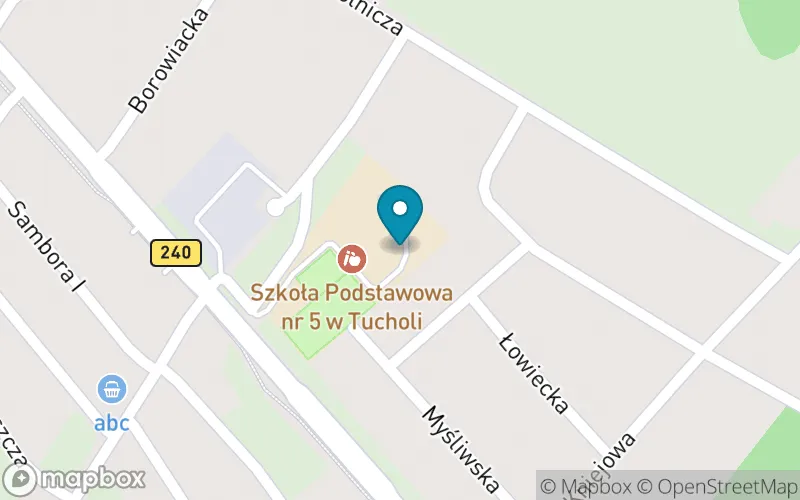 Lokalizacja: Szkoła Podstawowa nr 5 w Tucholi