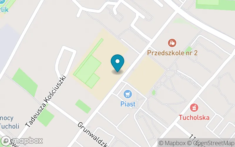 Lokalizacja: Szkoła Podstawowa nr 2 im. Dr Kazimierza Karasiewicza w Tucholi
