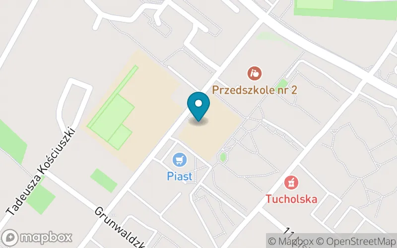 Lokalizacja: Szkoła Specjalna Przysposabiająca do Pracy w Tucholi