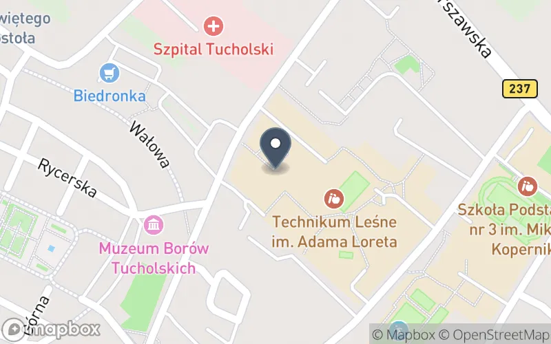 Lokalizacja: Zespół Szkół Licealnych i Agrotechnicznych im. Leona Janty - Połczyńskiego w Tucholi