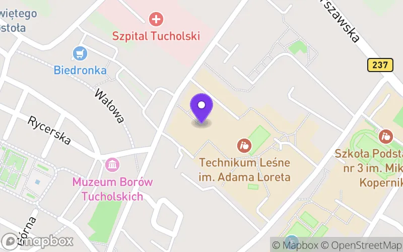 Lokalizacja: Technikum nr 2 w Tucholi