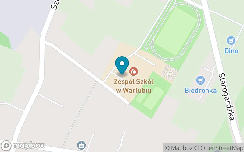 Lokalizacja: Publiczna Szkoła Podstawowa im. Br. Malinowskiego w Warlubiu