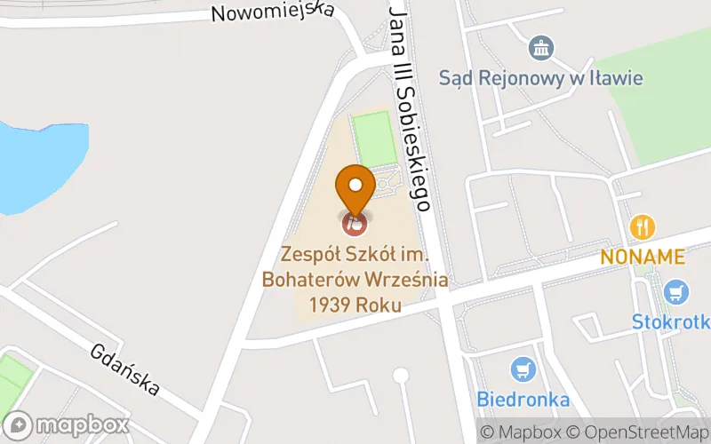 Lokalizacja: Szkoła Policealna nr 2 w Iławie