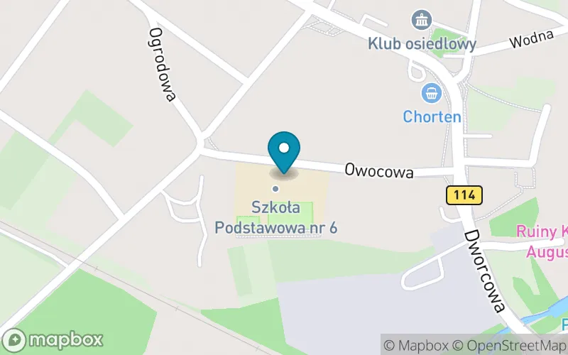 Lokalizacja: Szkoła Podstawowa nr 6 z Oddziałami Dwujęzycznymi i Przedszkolnymi