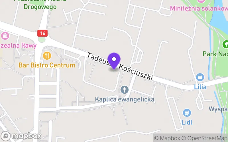 Lokalizacja: I Liceum Ogólnokształcące CN-B im. Polskich Spadochroniarzy w Iławie