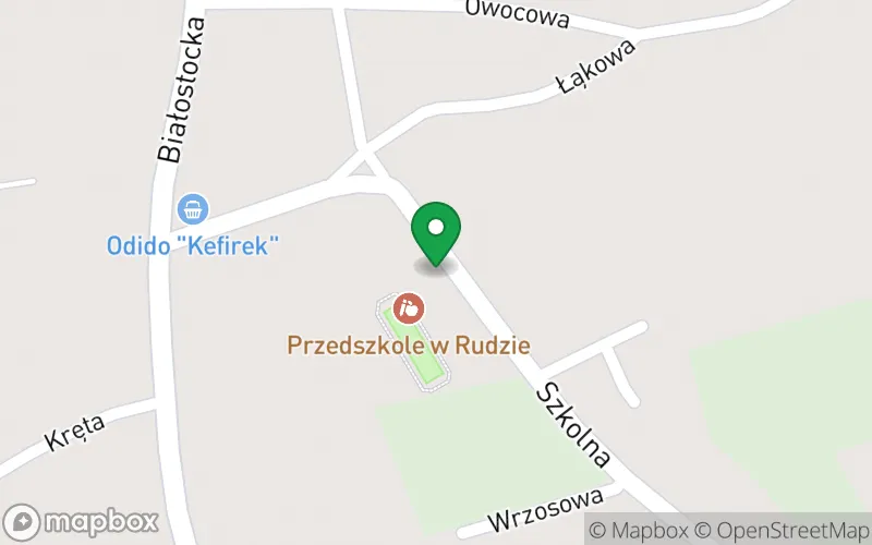 Lokalizacja: Przedszkole w Rudzie