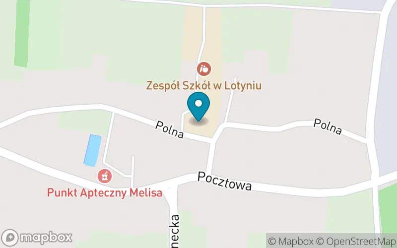 Lokalizacja: Szkoła Podstawowa w Lotyniu