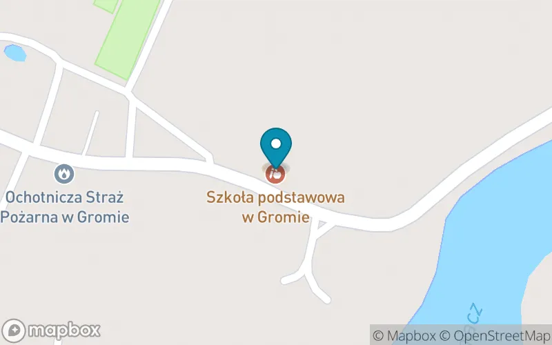 Lokalizacja: Szkoła Podstawowa im. Andrzeja Modzelewskiego w Gromie