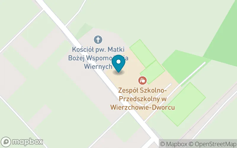 Lokalizacja: Szkoła Podstawowa w Wierzchowie