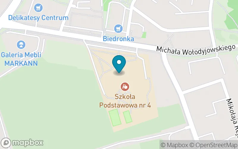 Lokalizacja: Szkoła Podstawowa nr 4 im. Papieża Jana Pawła II