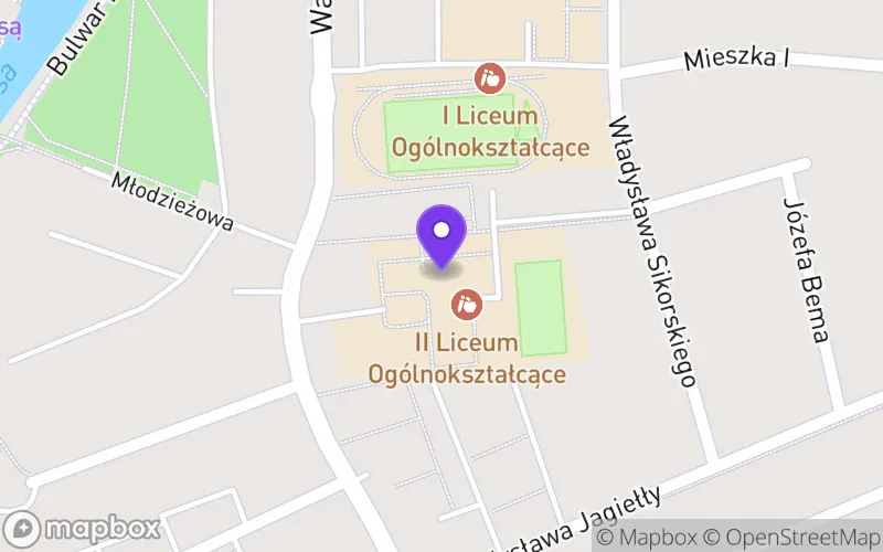 Lokalizacja: II Liceum Ogólnokształcące