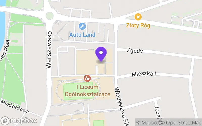 Lokalizacja: Liceum Ogólnokształcące dla Dorosłych w Piszu w Zespole Placówek Kształcenia Ustawicznego w Piszu
