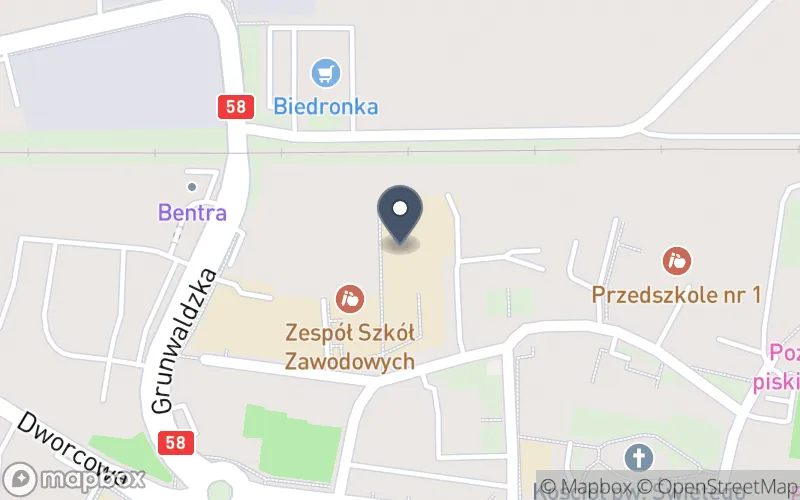 Lokalizacja: Zespół Szkół Zawodowych z Biblioteką Pedagogiczną w Piszu