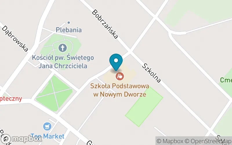 Lokalizacja: Szkoła Podstawowa w Nowym Dworze
