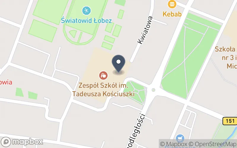 Lokalizacja: Zespół Szkół im. Tadeusza Kościuszki w Łobzie