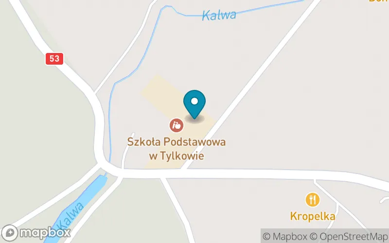 Lokalizacja: Szkoła Podstawowa w Tylkowie
