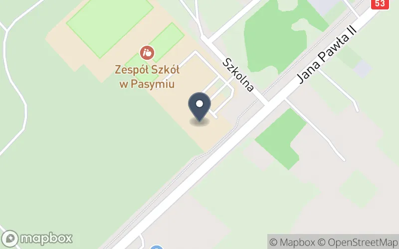 Lokalizacja: Zespół Szkolno-Przedszkolny w Pasymiu
