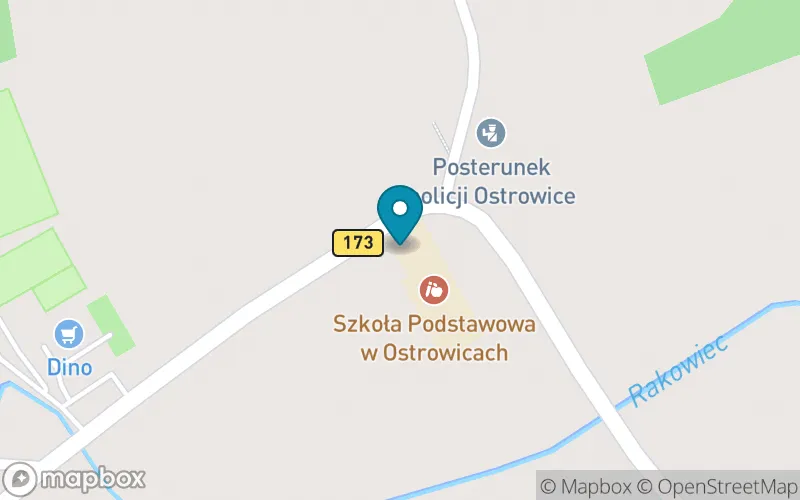 Lokalizacja: Szkoła Podstawowa w Ostrowicach