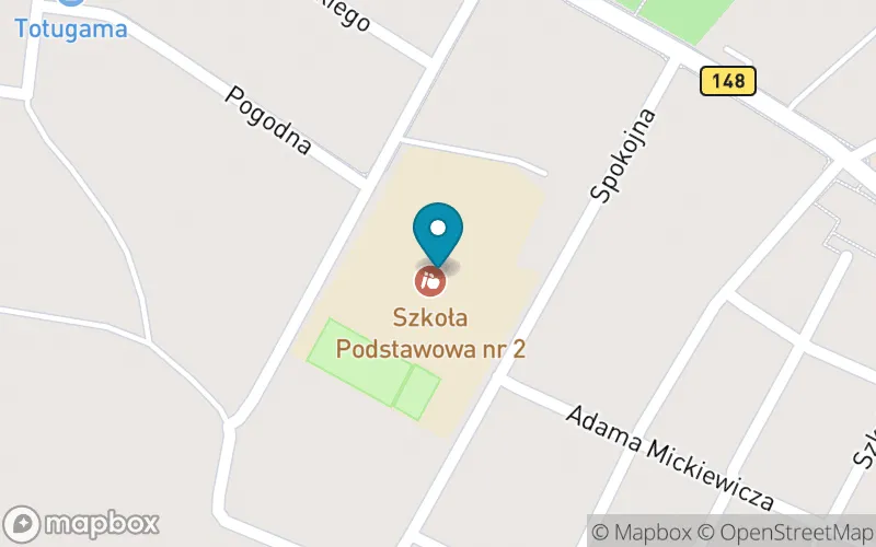 Lokalizacja: Szkoła Podstawowa nr 2 im. Mikołaja Kopernika Łobez