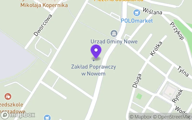 Lokalizacja: Branżowa Szkoła I Stopnia w Zakładzie Poprawczym w Nowem N/wisłą