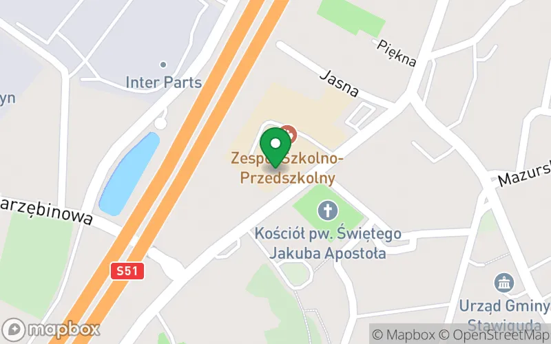 Lokalizacja: Przedszkole w Stawigudzie