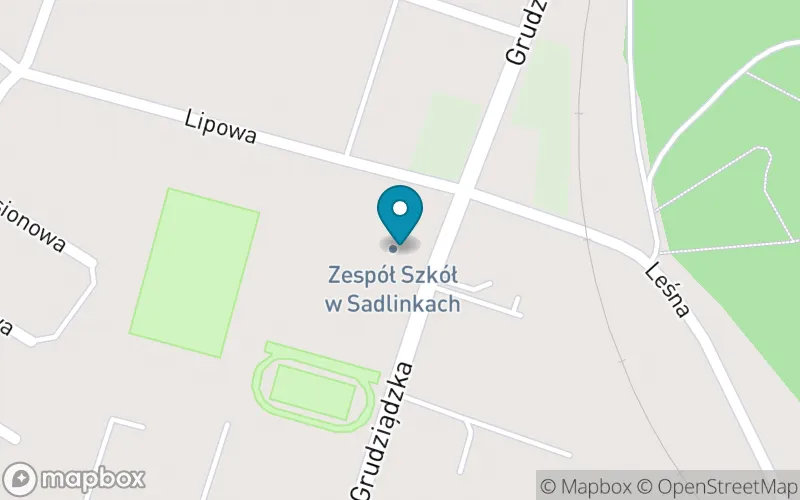 Lokalizacja: Szkoła Podstawowa im. Henryka Sienkiewicza w Sadlinkach