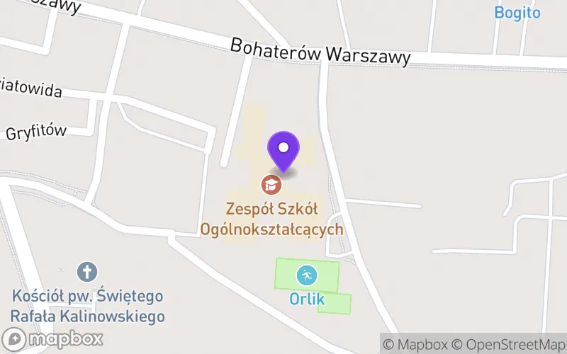 Lokalizacja: II Liceum Ogólnokształcące w Nowogardzie
