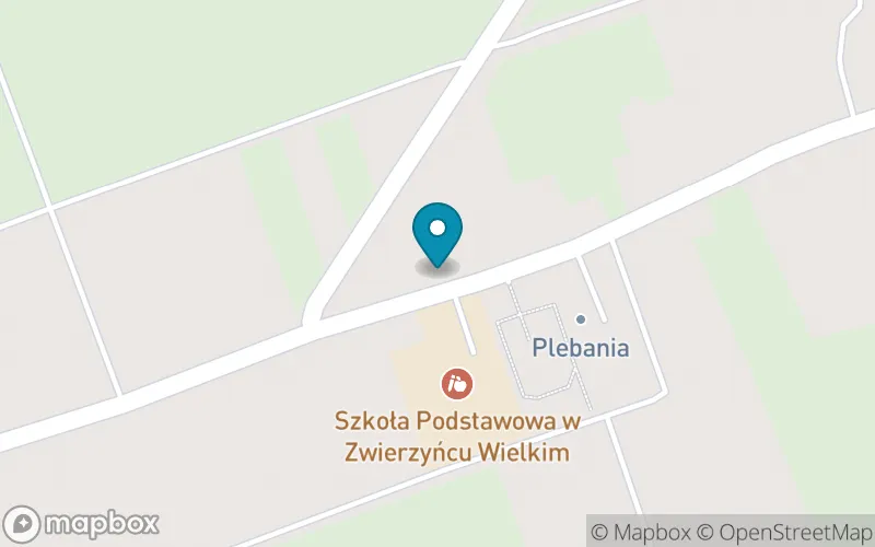 Lokalizacja: Szkoła Podstawowa w Zwierzyńcu Wielkim