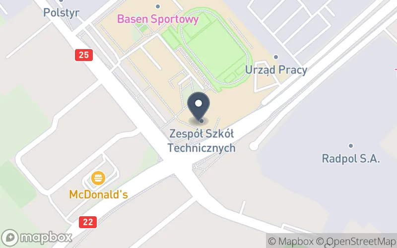 Lokalizacja: Zespół Szkół Technicznych