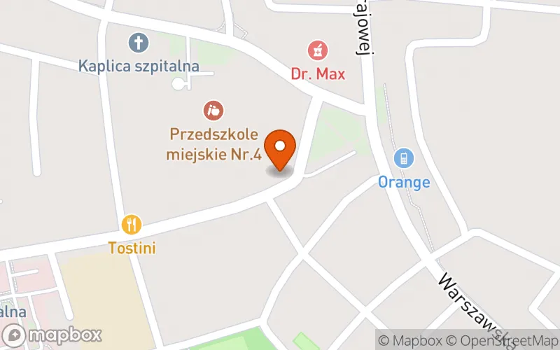 Lokalizacja: Niepubliczny Malinowy Żłobek-Filia