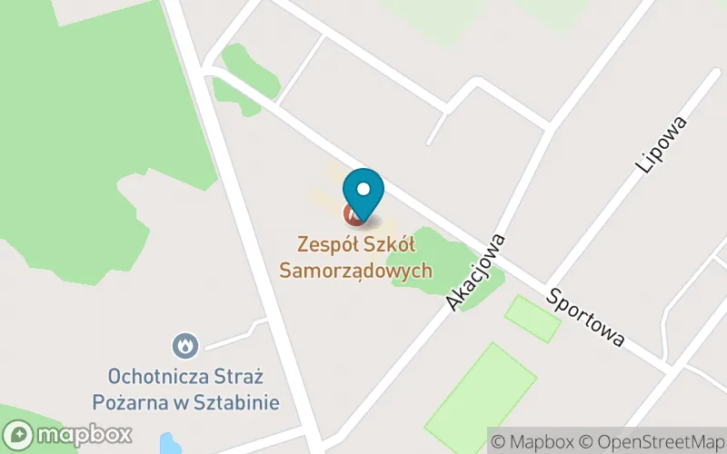 Lokalizacja: Szkoła Podstawowa im. Karola Brzostowskiego w Sztabinie