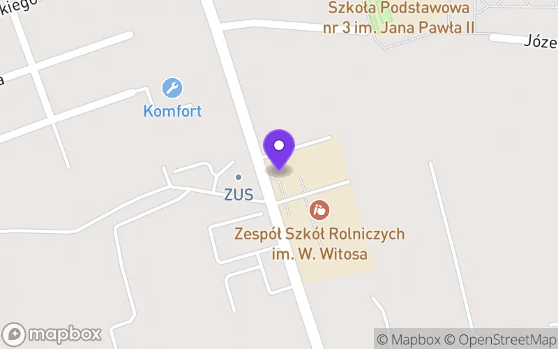 Lokalizacja: Liceum Ogólnokształcące nr III w Zespole Szkół Rolniczych im. W. Witosa w Ostródzie