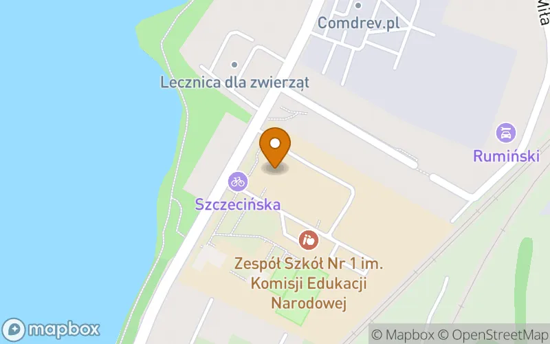 Lokalizacja: Szkoła Policealna nr 1 w Zespole Szkół nr 1 im. Komisji Edukacji Narodowej w Szczecinku