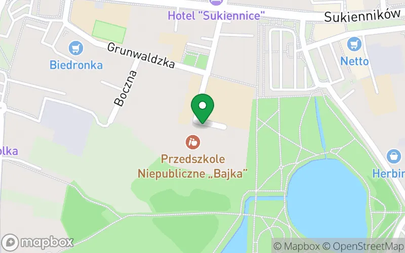 Lokalizacja: Przedszkole Niepubliczne o Profilu Artystyczno-Sportowym "Bajka"