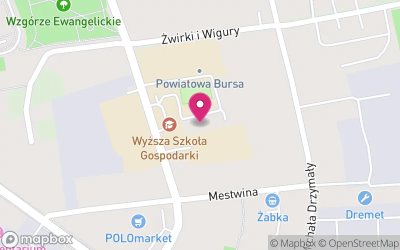 Lokalizacja: Wyższa Szkoła Gospodarki