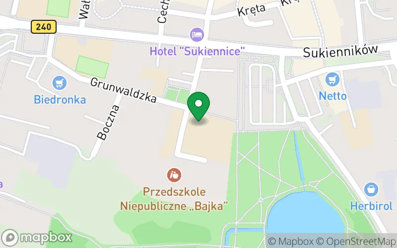 Lokalizacja: Katolickie Przedszkole w Chojnicach