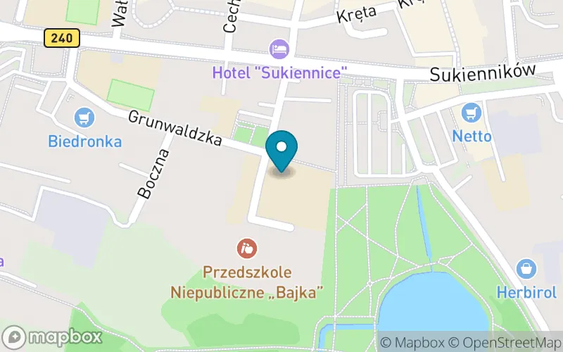 Lokalizacja: Katolicka Szkoła Podstawowa im. Piotra Dunina w Chojnicach