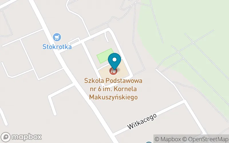 Lokalizacja: Szkoła Podstawowa nr 6 im. Kornela Makuszyńskiego w Ostródzie