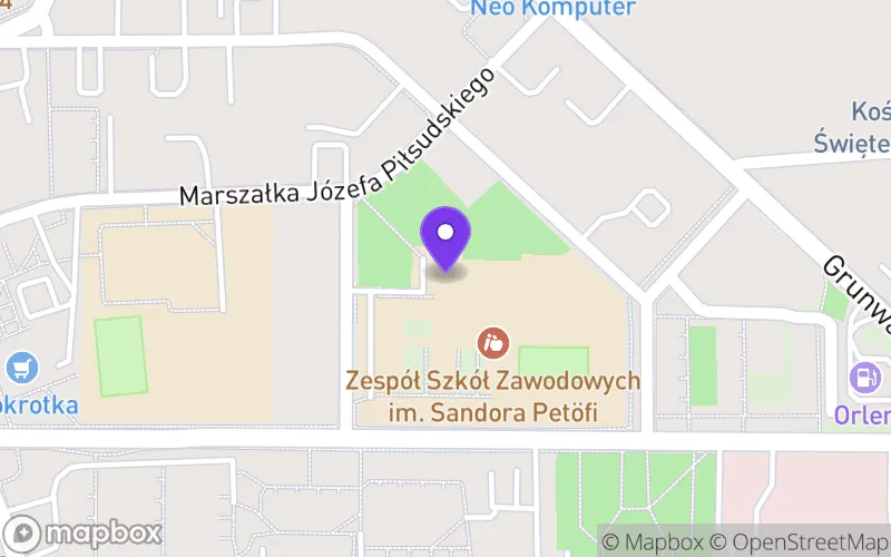 Lokalizacja: Branżowa Szkoła I Stopnia nr 2 w Ostródzie