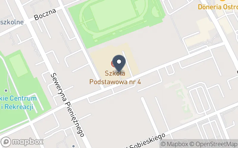 Lokalizacja: Zespół Szkolno - Przedszkolny nr 4 w Ostródzie