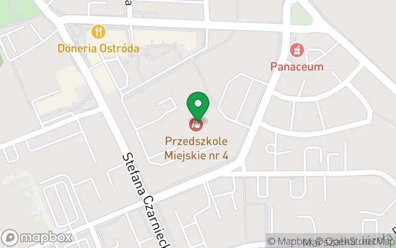 Lokalizacja: Przedszkole nr 4 w Ostródzie