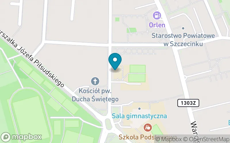 Lokalizacja: Szkoła Podstawowa przy Prywatnym Liceum Ogólnokształcącym w Szczecinku