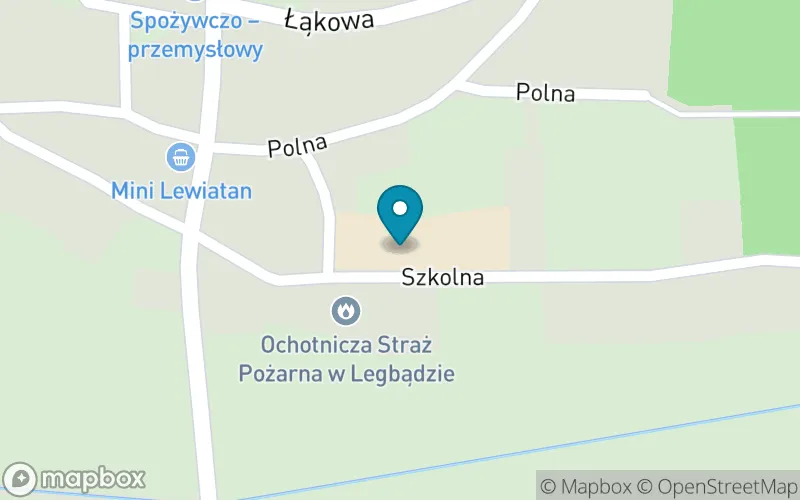Lokalizacja: Szkoła Podstawowa im. Jana Pawła II w Legbądzie