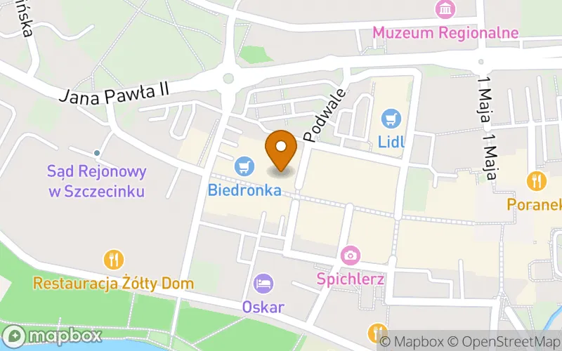 Lokalizacja: Policealne Studium Zawodowe Instytut Administracji w Szczecinku